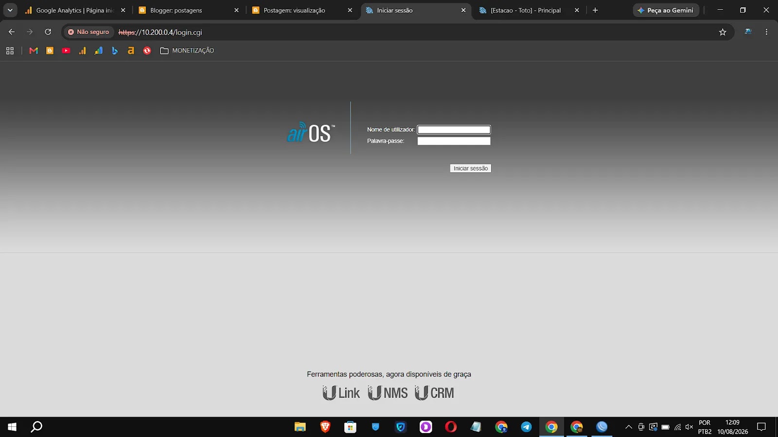 login Como Configurar Antenas Ubiquiti em Modo AP e Estação